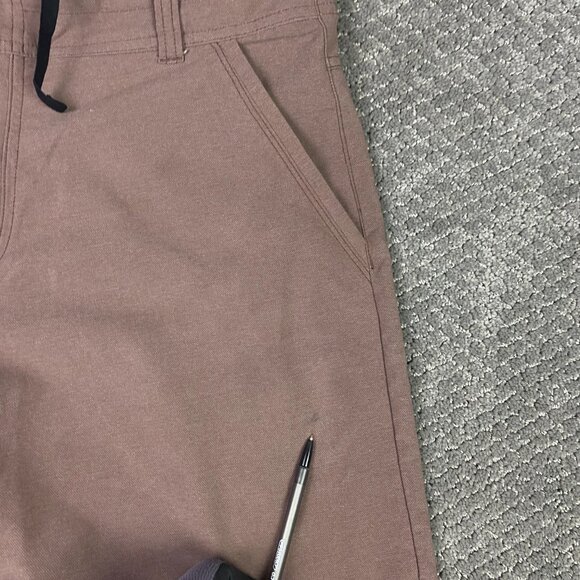 Kuhl Shorts Men's 35 Brown Amphibia Hybrid Swim Hiking Outdoors - Picture 3 of 16